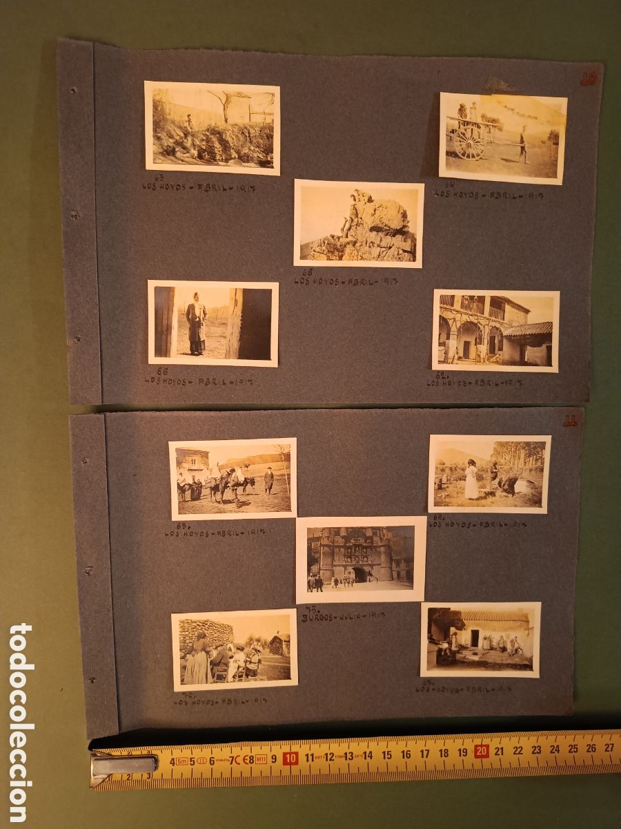 Fotograf&iacute;a antigua: 10 FOTOGRAF&Iacute;AS - ABRIL 1917 - LOS HOYOS