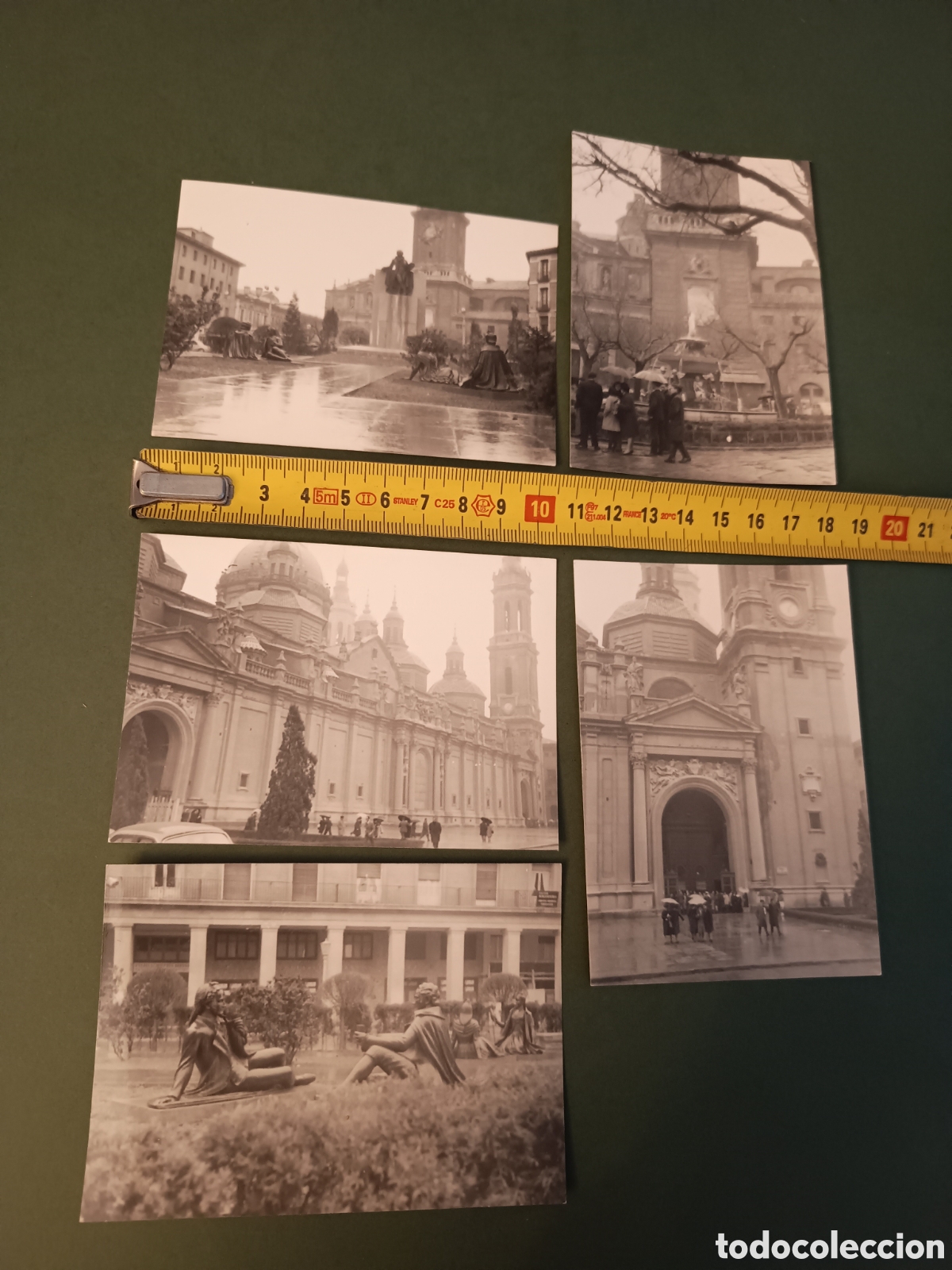 Antique Photography: 5 FOTOGRAF&Iacute;AS DE 1964 - PLAZA DEL PILAR - ZARAGOZA