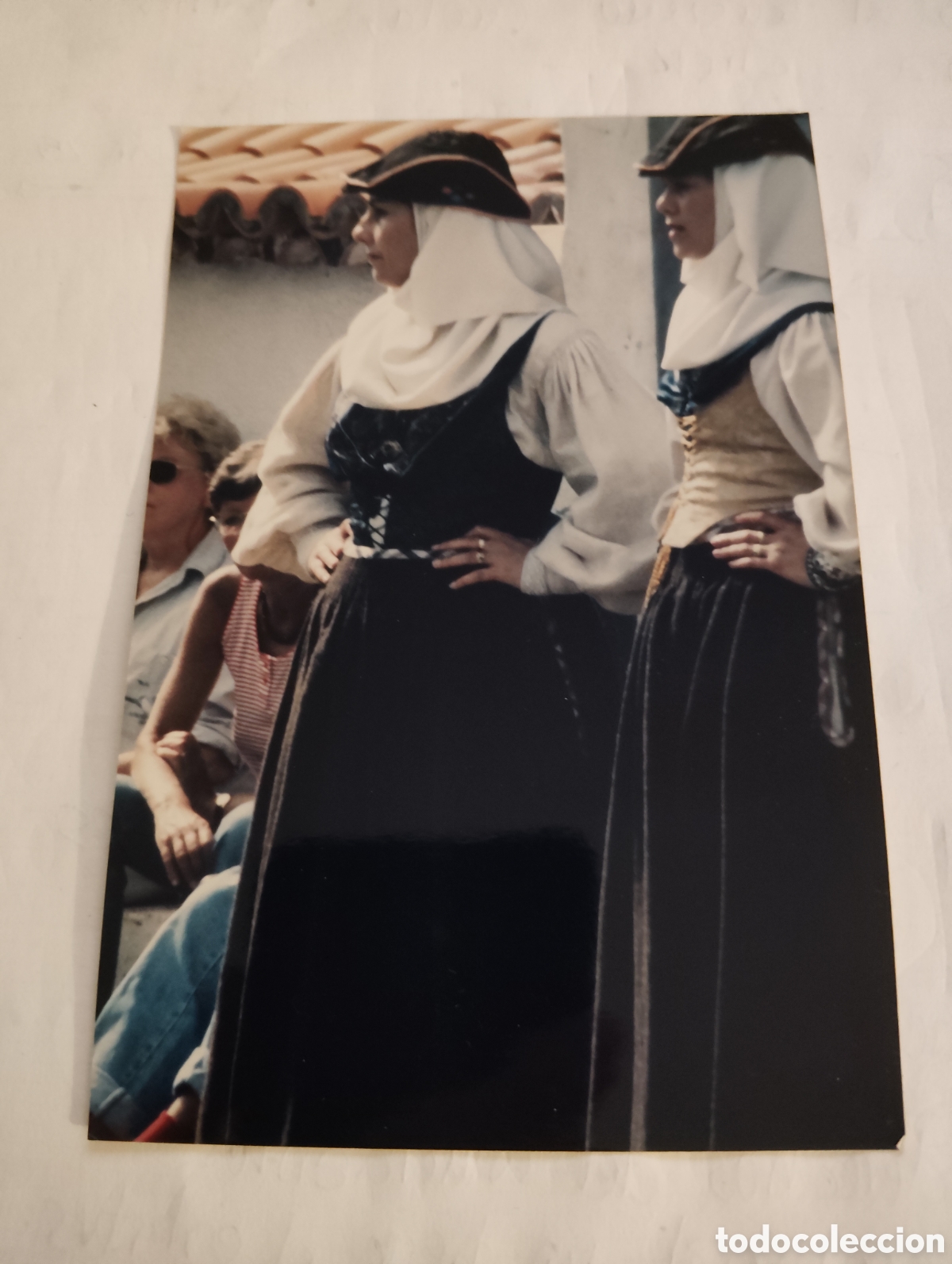 Fotografia antiga: FOTO TRAJE REGIONAL DE LA ISLA DE LA PALMA