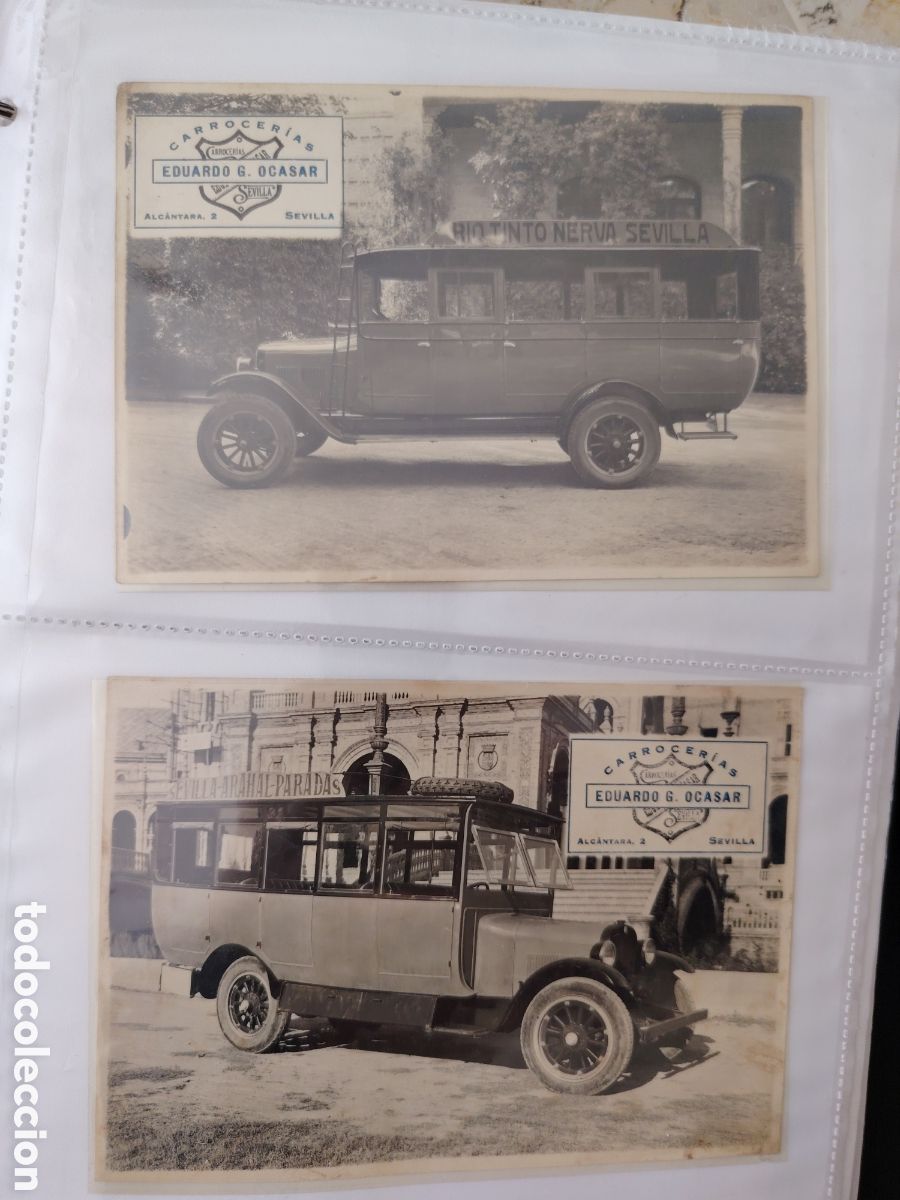 Fotografia antiga: 14 fotograf&iacute;as de Carrocer&iacute;as EDUARDO G. OCASAR