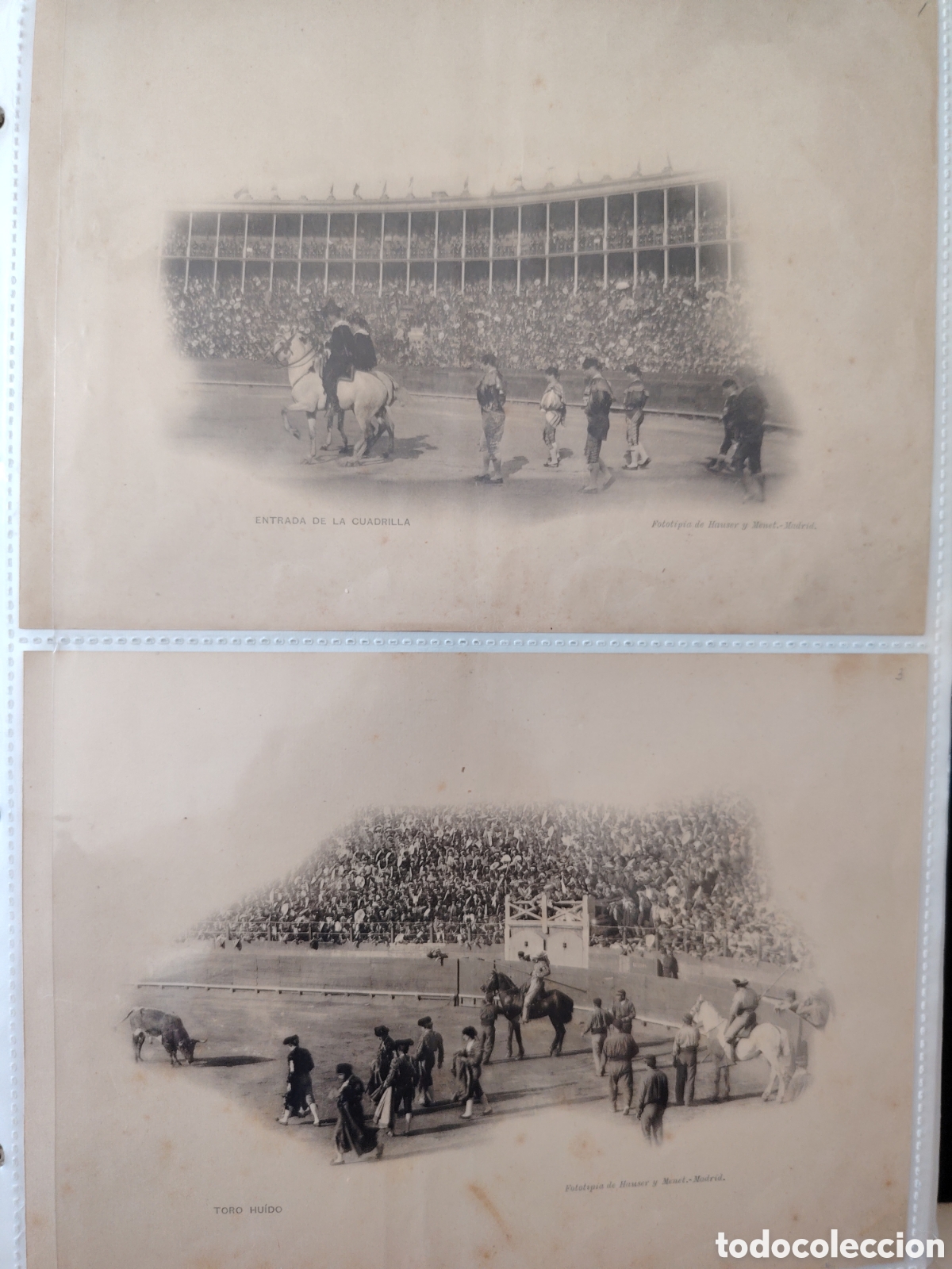 Fotografia antiga: 11 fototipias de HAUSER y MENET. Madrid