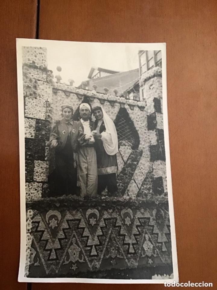 Fotografia antiga: ANTIGUA FOTOGRAF&Iacute;A ESTUDIOS IMPERIO DE LAREDO BATALLA DE FLORES