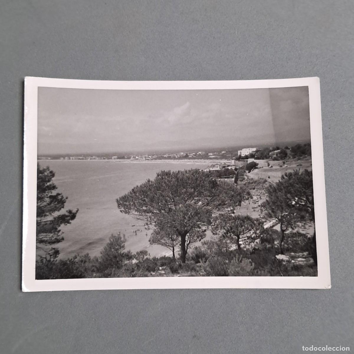Fotografia antiga: Antigua fotograf&iacute;a de una vista de Salou desde el mirador de El Porroig. A&ntilde;os 60