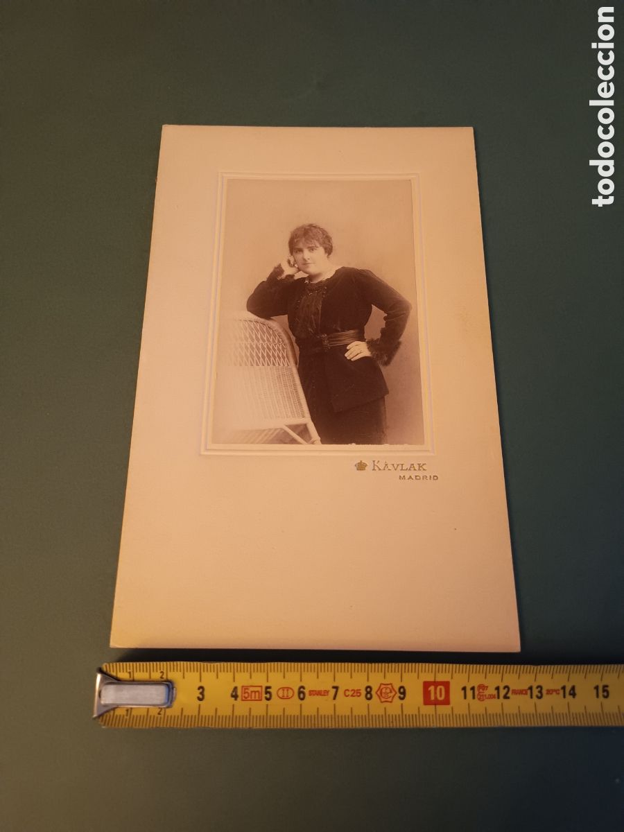 Photographie ancienne: FOTOGRAF&Iacute;A DE KAULAK - RETRATO DE LUL&Uacute; 1916