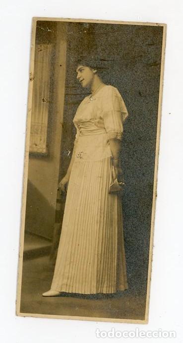Fotografia antiga: RETRATO PICTORIALISTA DE UNA MUJER JOVEN