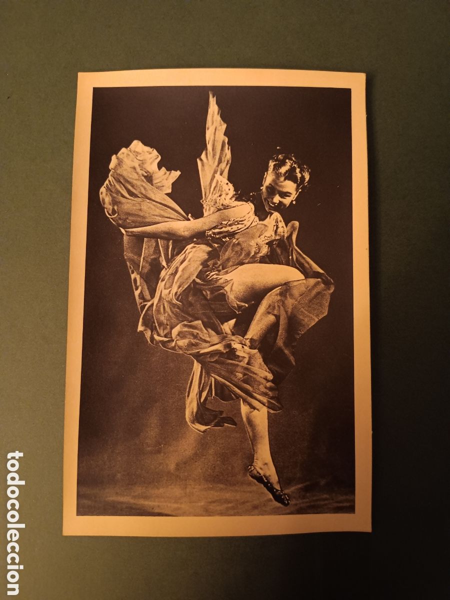 Fotografia antiga: BONITA FOTOGRAF&Iacute;A DE UNA BAILARINA A&Ntilde;OS 50 - 14x9cm aprox.