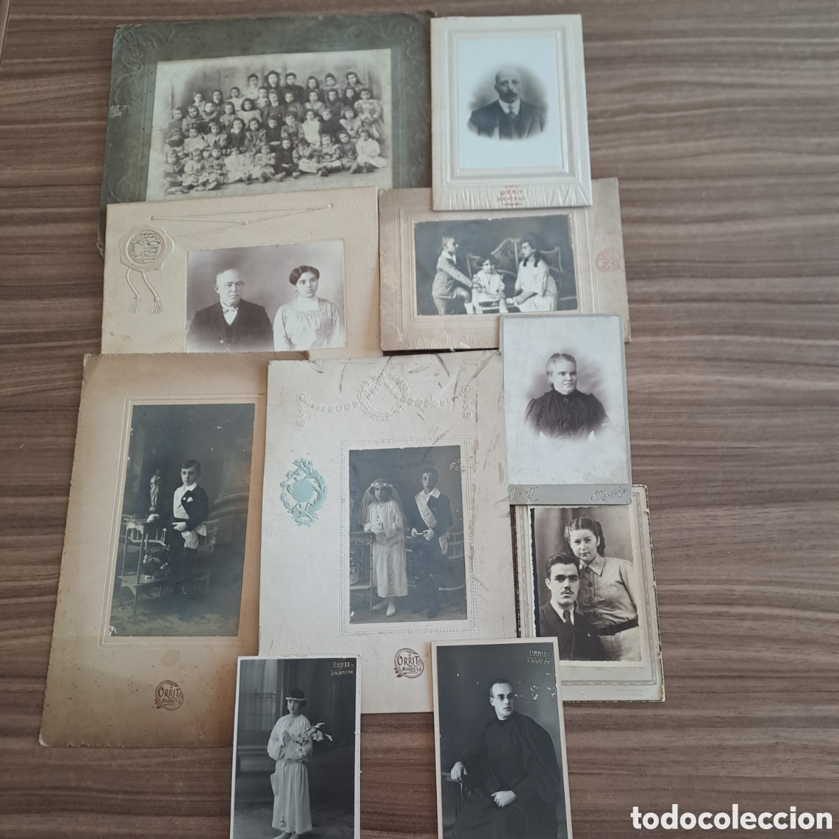 Antique Photography: LOTE DE 10 FOTOGRAFIAS DE E. ORRIT DE MANRESA, PRINCIPIOS SIGLO XX.
