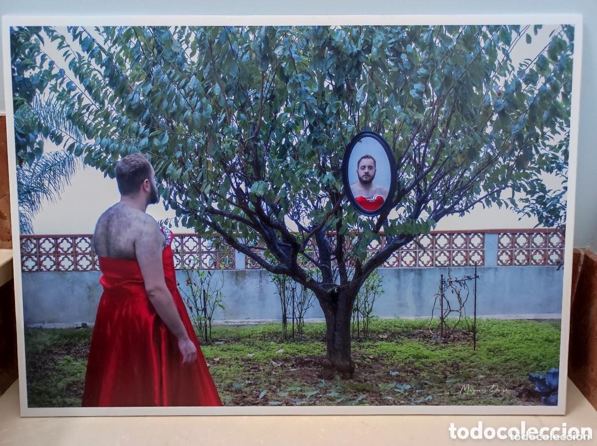 Antique Photography: Foto en carton pluma de Mogares Doyan a&ntilde;o 2020 para la exposicion de Museari Queer Art Valencia