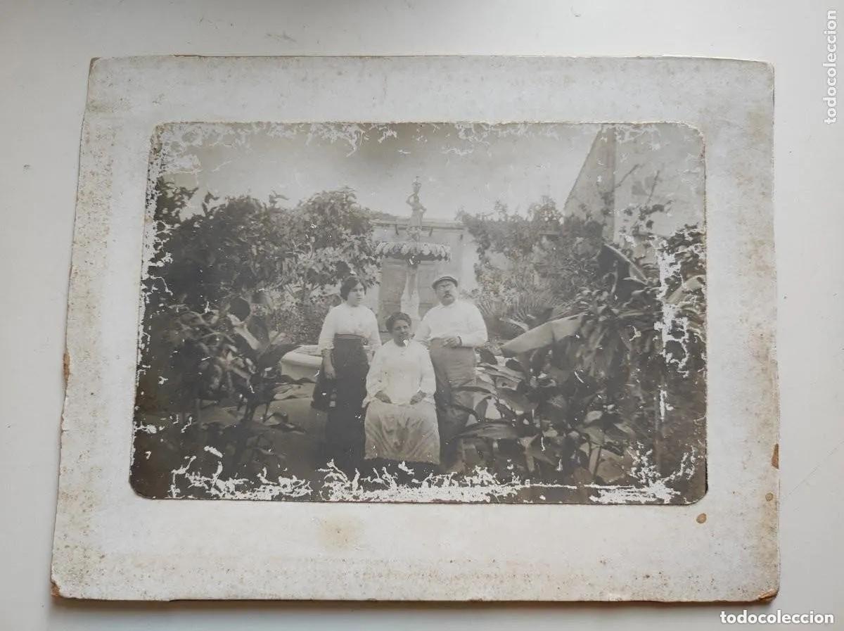 Antique Photography: Antigua fotografia de Francisco Vivens Sanchis a&ntilde;o 1912 firmada detras por el maestro