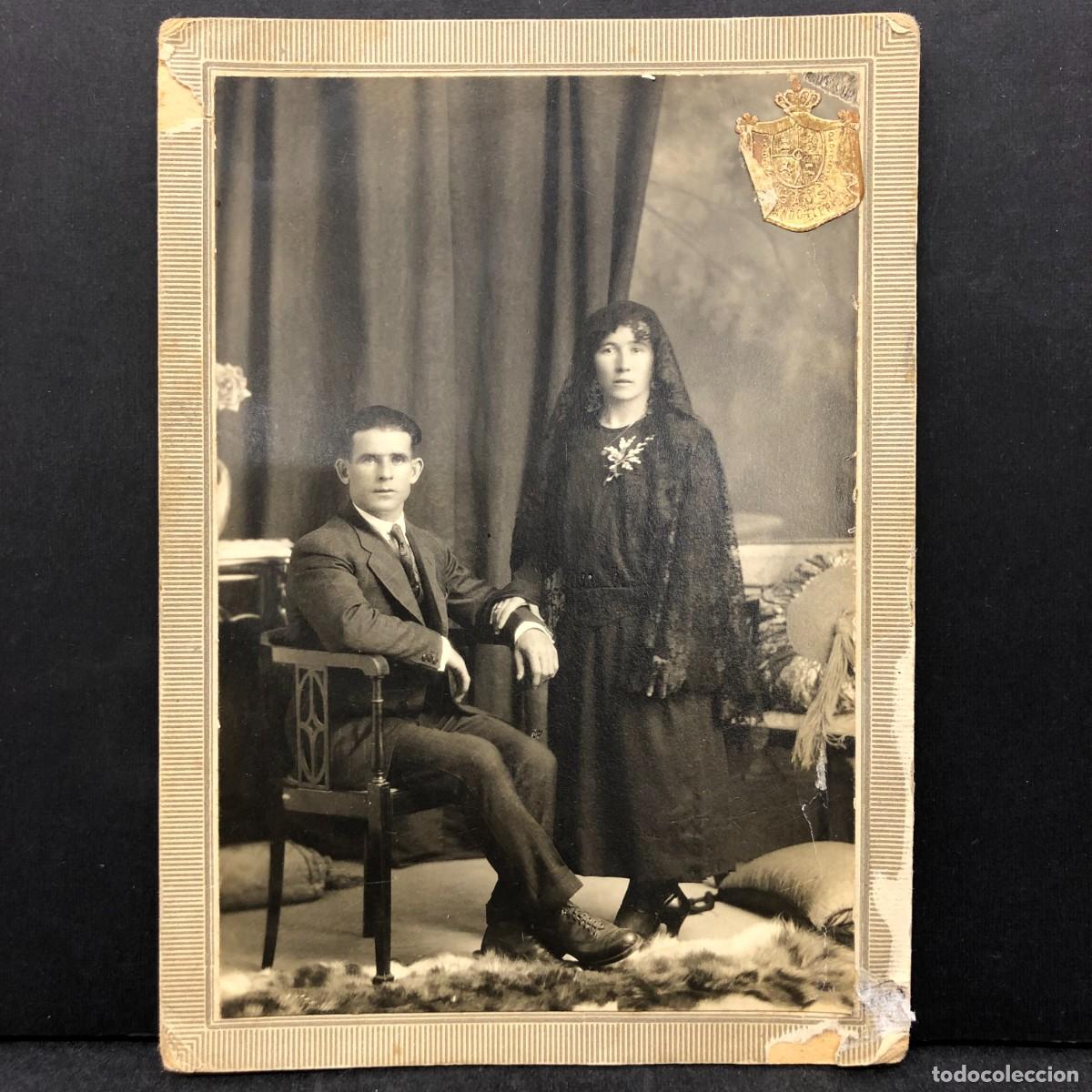 Fotograf&iacute;a antigua: FOTOGRAF&Iacute;A MODERNISTA - E. GAUS&Iacute; - L&Eacute;RIDA - RETRATO DE PAREJA - C. 1900 / 864