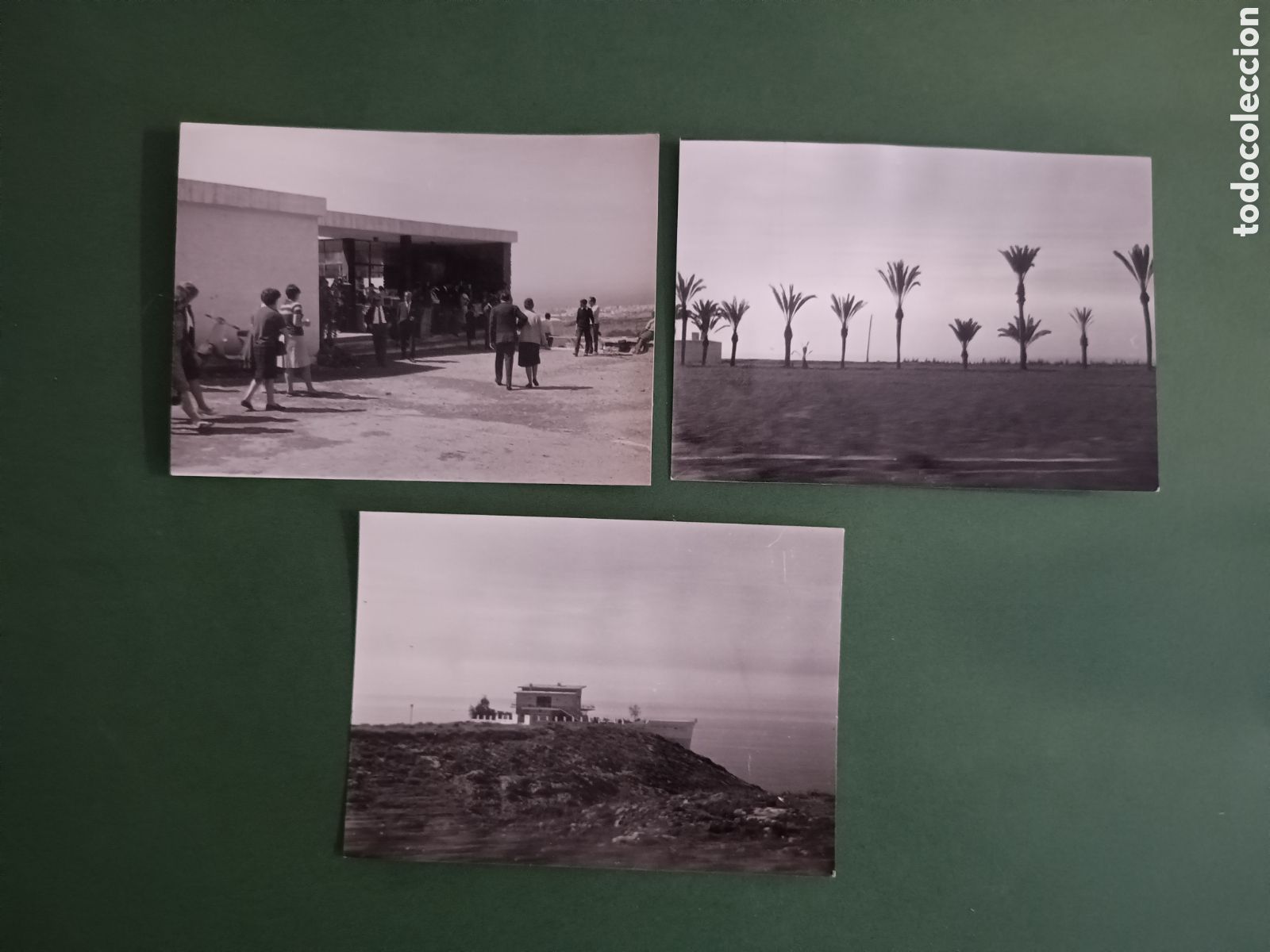 Fotografia antiga: 3 FOTOGRAF&Iacute;AS DE NERJA - A&Ntilde;OS 60 - 10,5x7,5cm aprox.