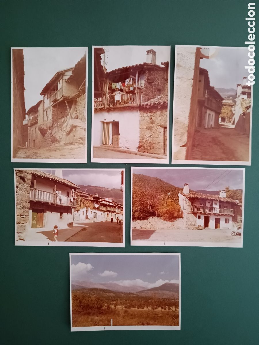 Photographie ancienne: 6 FOTOGRAF&Iacute;AS DE PIEDRALAVES - A&Ntilde;OS 60 - 10,5x7,5cm aprox.