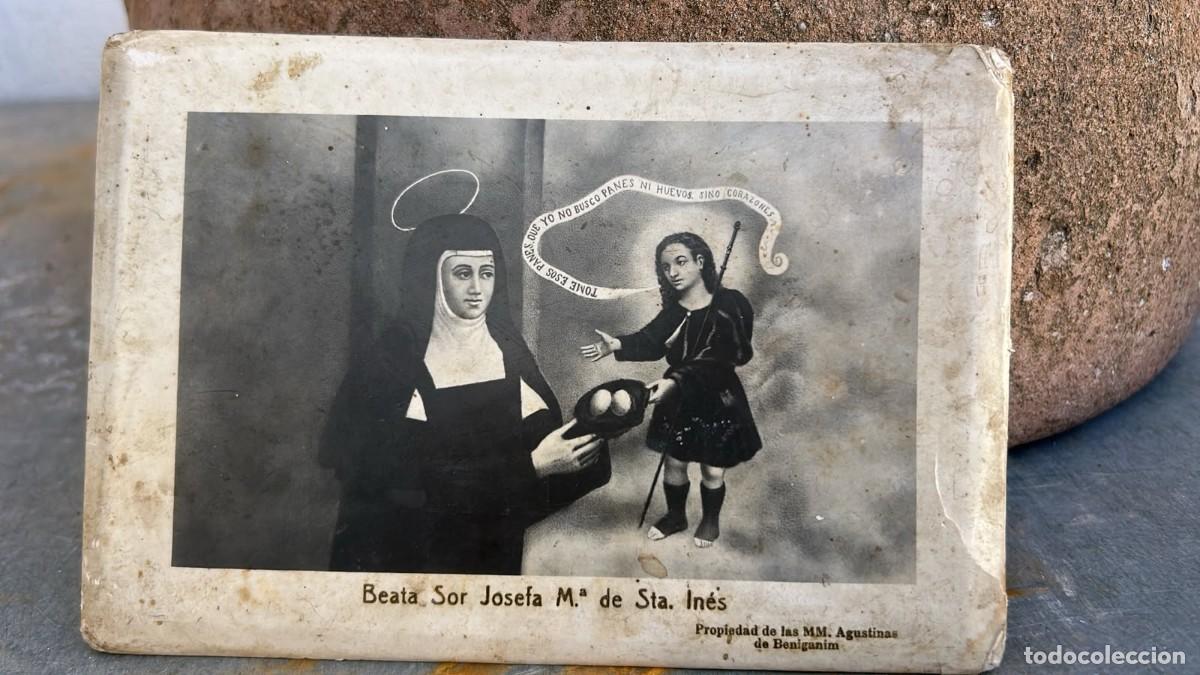 Fotografia antica: FOTOGRAFIA BEATA SOR JOSEFA MARIA DE SANTA INES MADRES AGUSTINAS 16 X 11 CMS