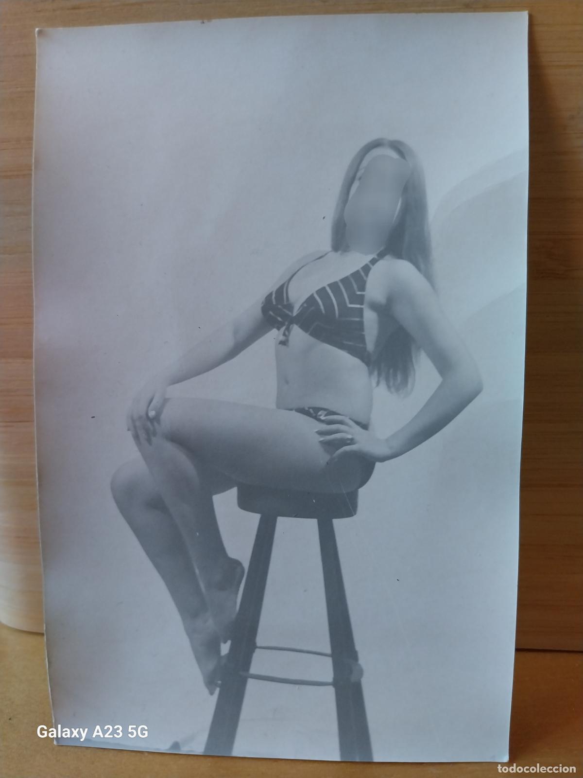 Fotografia antiga: MUJER POSE BIKINI FOTO PARTICULAR 14X9CMS ORIGINAL DE EPOCA A&Ntilde;OS 60 70 ++...