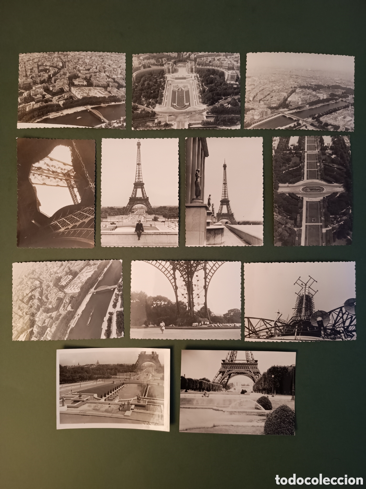 Alte Fotografie: 12 FOTOGRAF&Iacute;AS DE PARIS - A&Ntilde;OS 60 - 10,5x7,5cm aprox.
