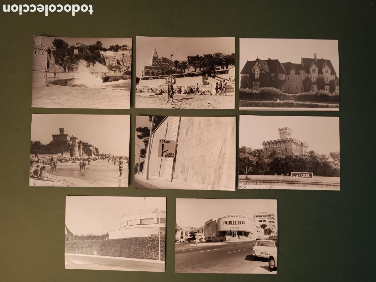 Antique Photography: 8 FOTOGRAF&Iacute;AS DE ESTORIL - A&Ntilde;OS 60 - 10,5x7,5cm aprox.