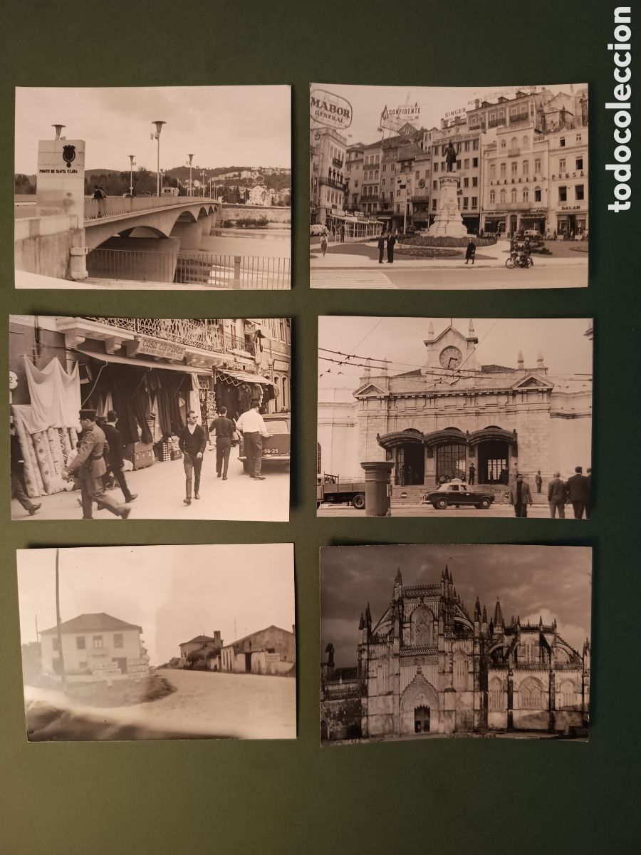 Antique Photography: 6 FOTOGRAF&Iacute;AS DE COIMBRA - A&Ntilde;OS 60 - 10,5x7,5cm aprox.