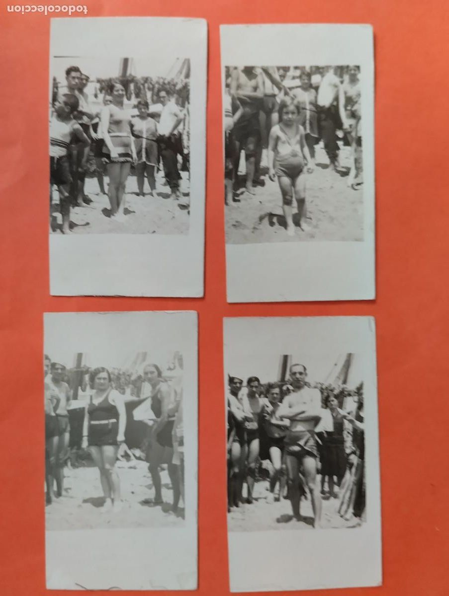 Antique Photography: 4 FOTOGRAFIAS, ALMACENES BUSUTIL, BARCELONA. MARE NOSTRUM, EL TRAJE DE BA&Ntilde;O PERFECTO.