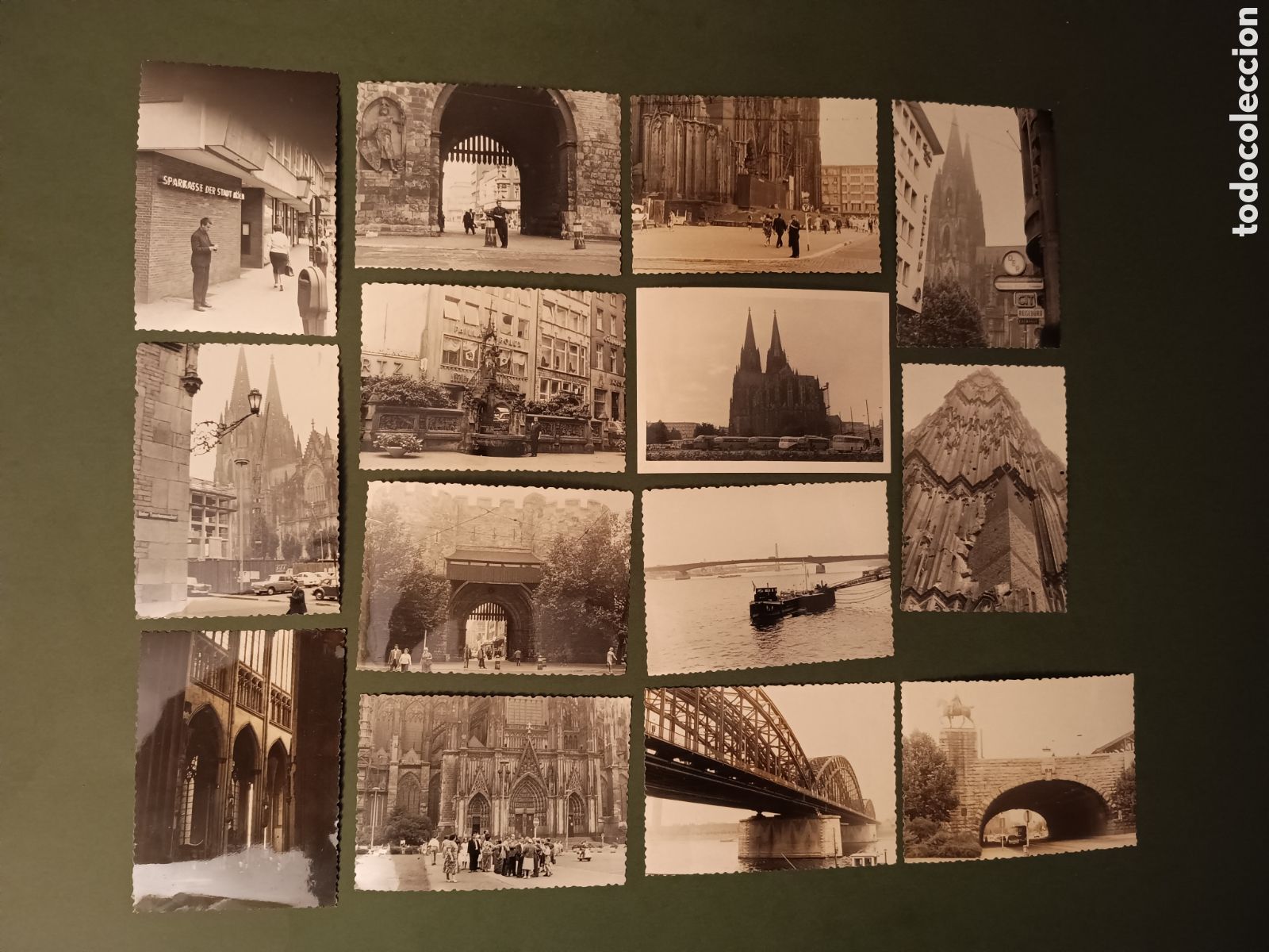 Fotografia antiga: 14 FOTOGRAF&Iacute;AS DE COLONIA - A&Ntilde;OS 60 - 10,5x7,5cm aprox.