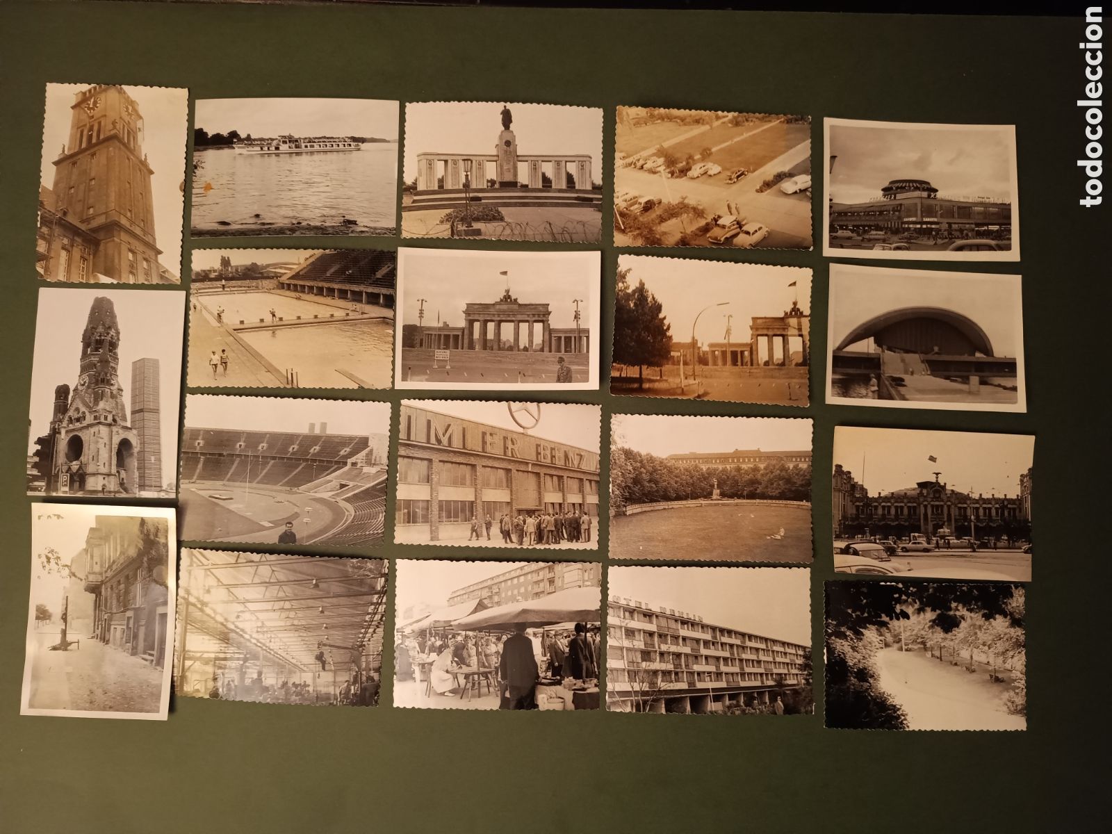 Fotografia antiga: 15 FOTOGRAF&Iacute;AS DE BERL&Iacute;N OCCIDENTAL- A&Ntilde;OS 60 - 10,5x7,5cm aprox.