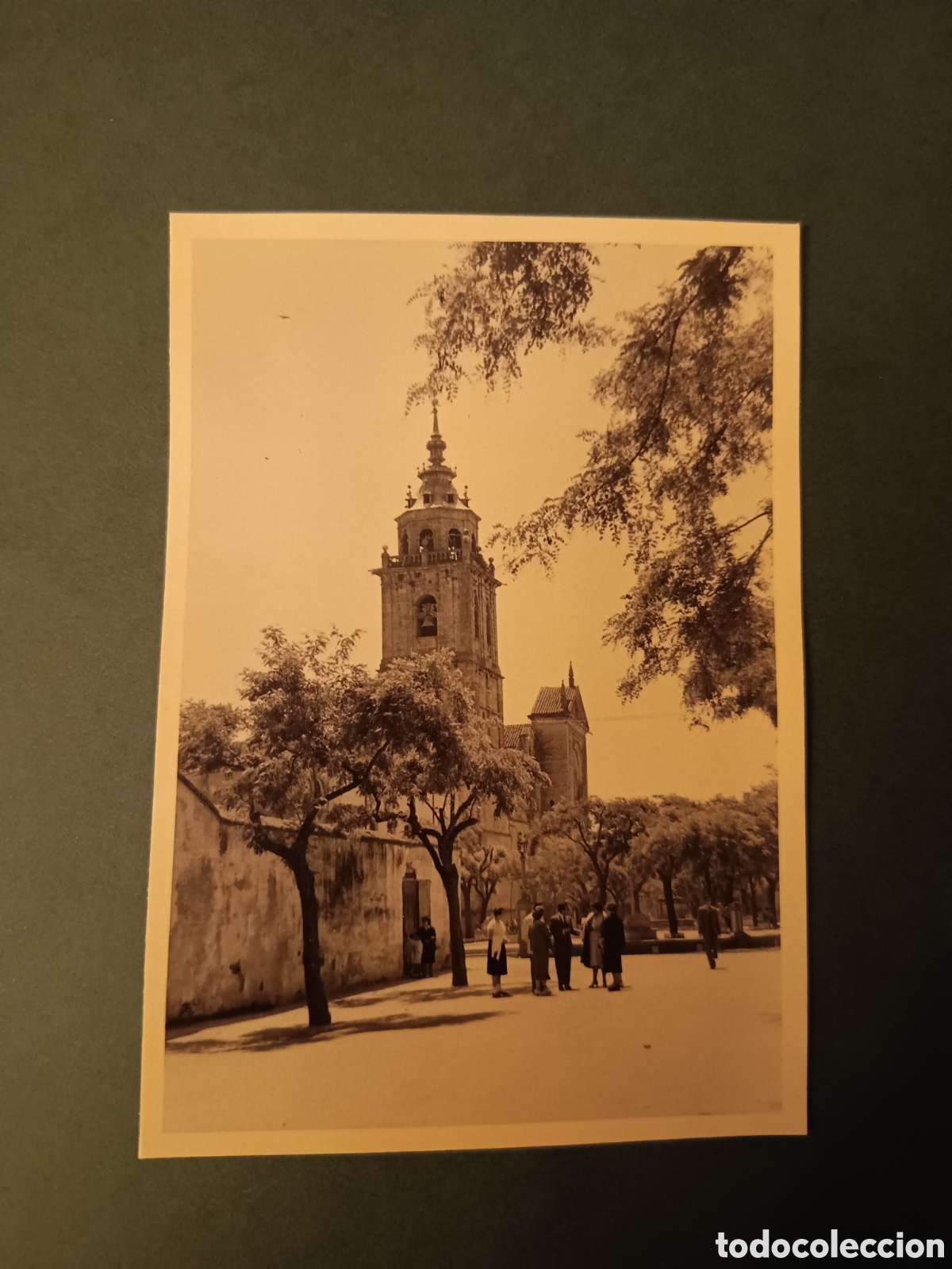 Fotografia antiga: FOTOGRAF&Iacute;A DE LA IGLESIA DE SANTA MAR&Iacute;A LA MAYOR - TALAVERA DE LA REINA - A&Ntilde;OS 60