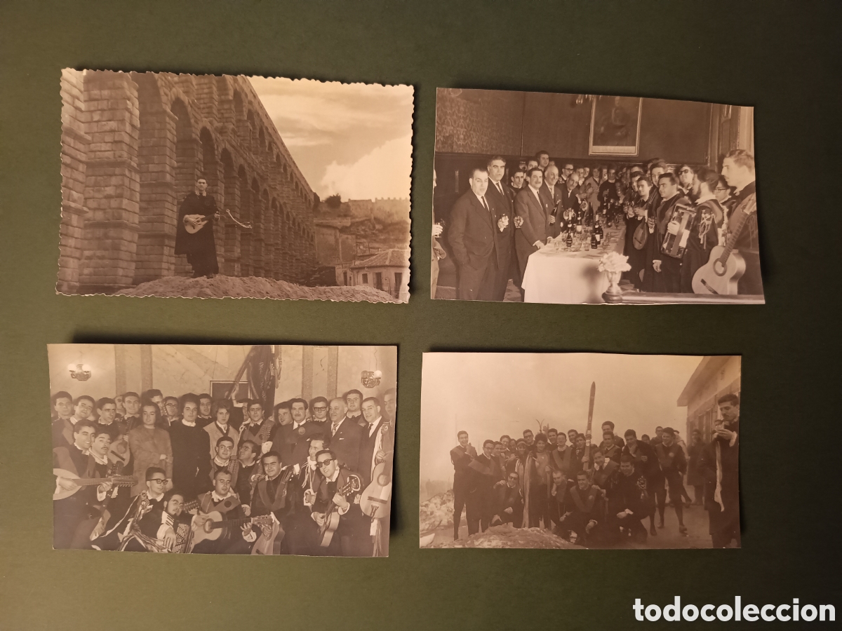 Fotograf&iacute;a antigua: 4 FOTOGRAF&Iacute;AS - TUNA DE INDUSTRIALES 1962 - 13,5x8,5cm aprox.
