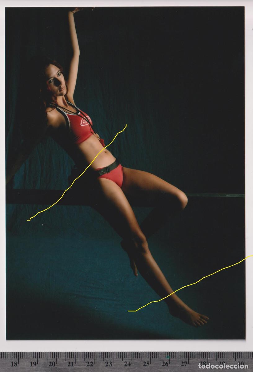 Antique Photography: 5x8 Gymnastic Photo Print Gymnast Female Model Art Foto Foto Impresi&oacute;n de Gimnasia Atl&eacute;tico R2