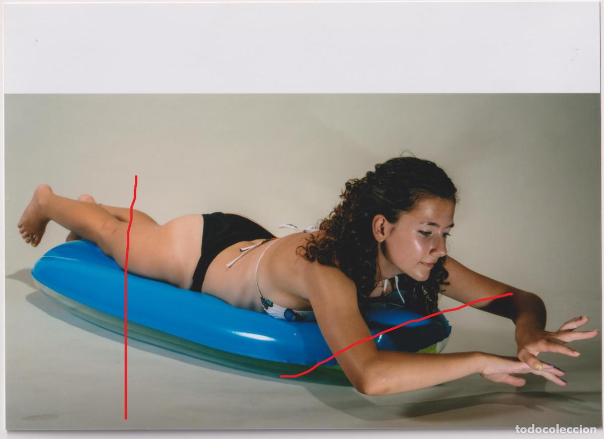 Fotograf&iacute;a antigua: 5x8 Gymnastic Photo Print Gymnast Female Model Art Foto Foto Impresi&oacute;n de Gimnasia Atl&eacute;tico KA