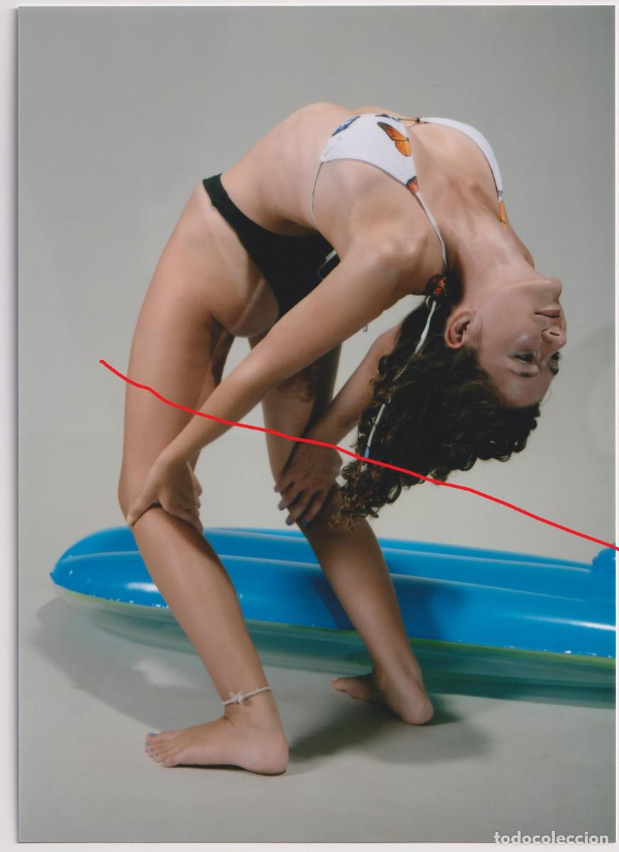 Fotograf&iacute;a antigua: 5x8 Gymnastic Photo Print Gymnast Female Model Art Foto Foto Impresi&oacute;n de Gimnasia Atl&eacute;tico KA