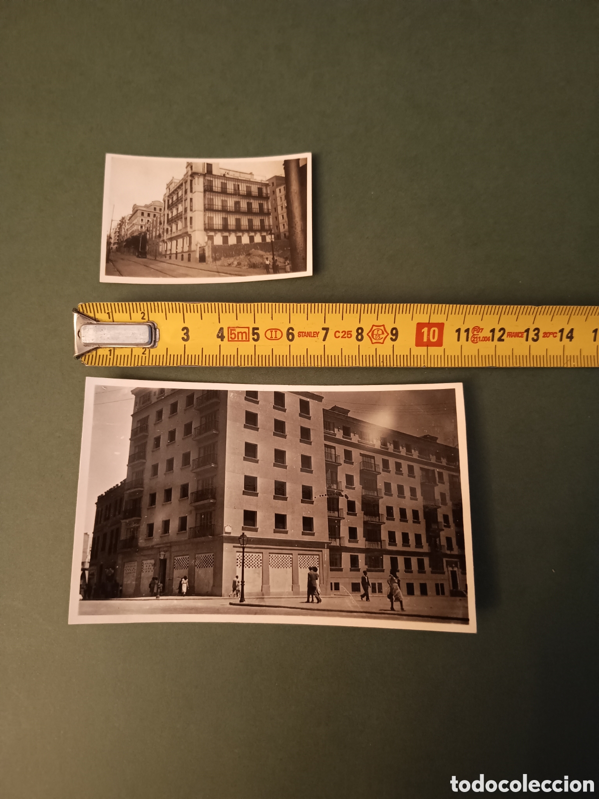Alte Fotografie: 2 FOTOGRAF&Iacute;AS DE MADRID - CALLE FLORESTAN AGUILAR Y OTRA A IDENTIFICAR