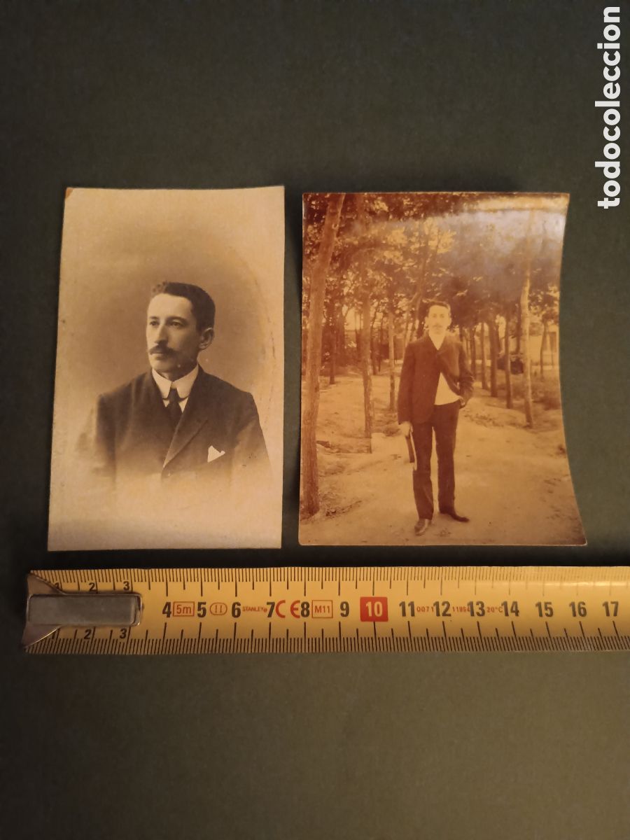 Alte Fotografie: 2 FOTOGRAF&Iacute;AS - FINALES S.XIX - LUIS ROBINET