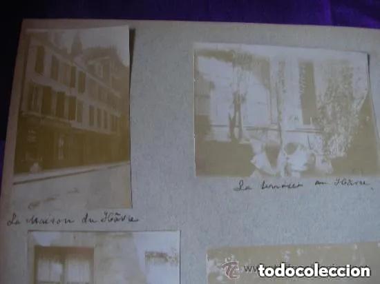 Fotograf&iacute;a antigua: 1903 lote 10 fotos originales victorianas-francia le havre-fotografia antigua familia ninos