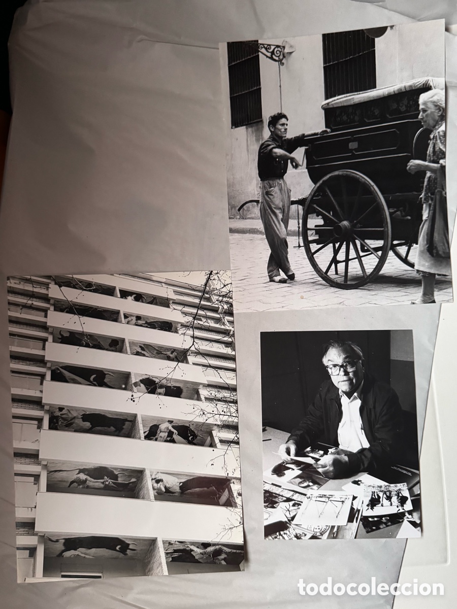 Fotograf&iacute;a antigua: Francesc Catal&agrave;-Roca &mdash; Lote de 4 Fotograf&iacute;as de Taller y Archivo