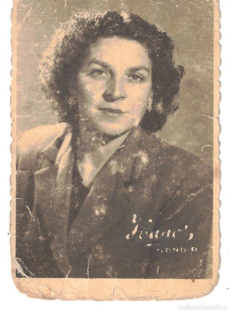 Fotograf&iacute;a antigua: :::: C466 - FOTOGRAFIA - SE&Ntilde;ORA ***