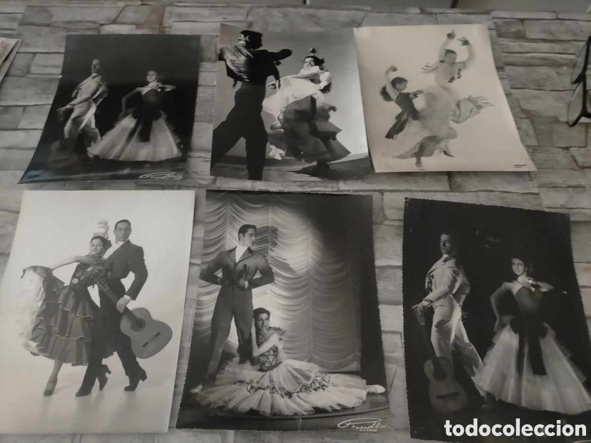 Fotograf&iacute;a antigua: Flamenco seis fotograf&iacute;a de Rey _ Montesan