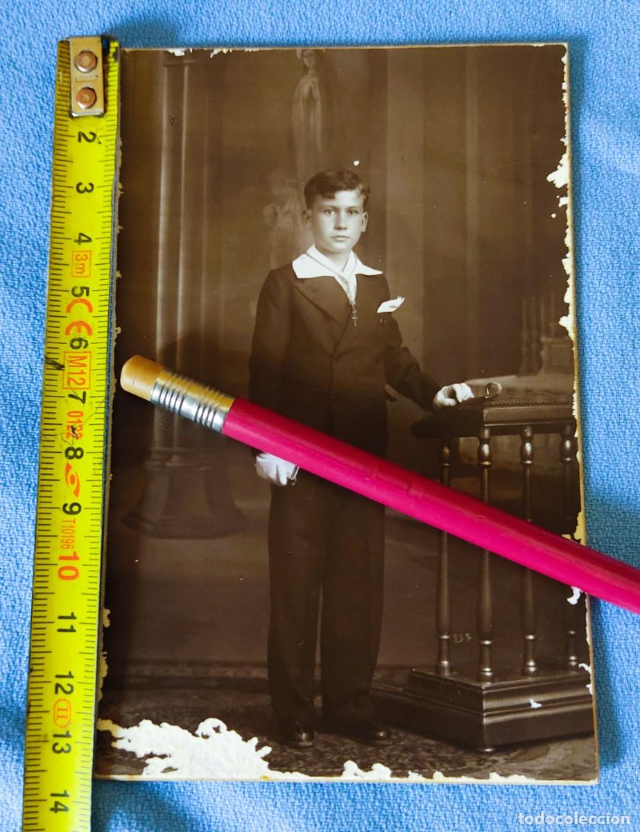 Fotograf&iacute;a antigua: ANTIGUA FOTOGRAFIA GRACIA DE UN NI&Ntilde;O DE TORTOSA CARTON DURO
