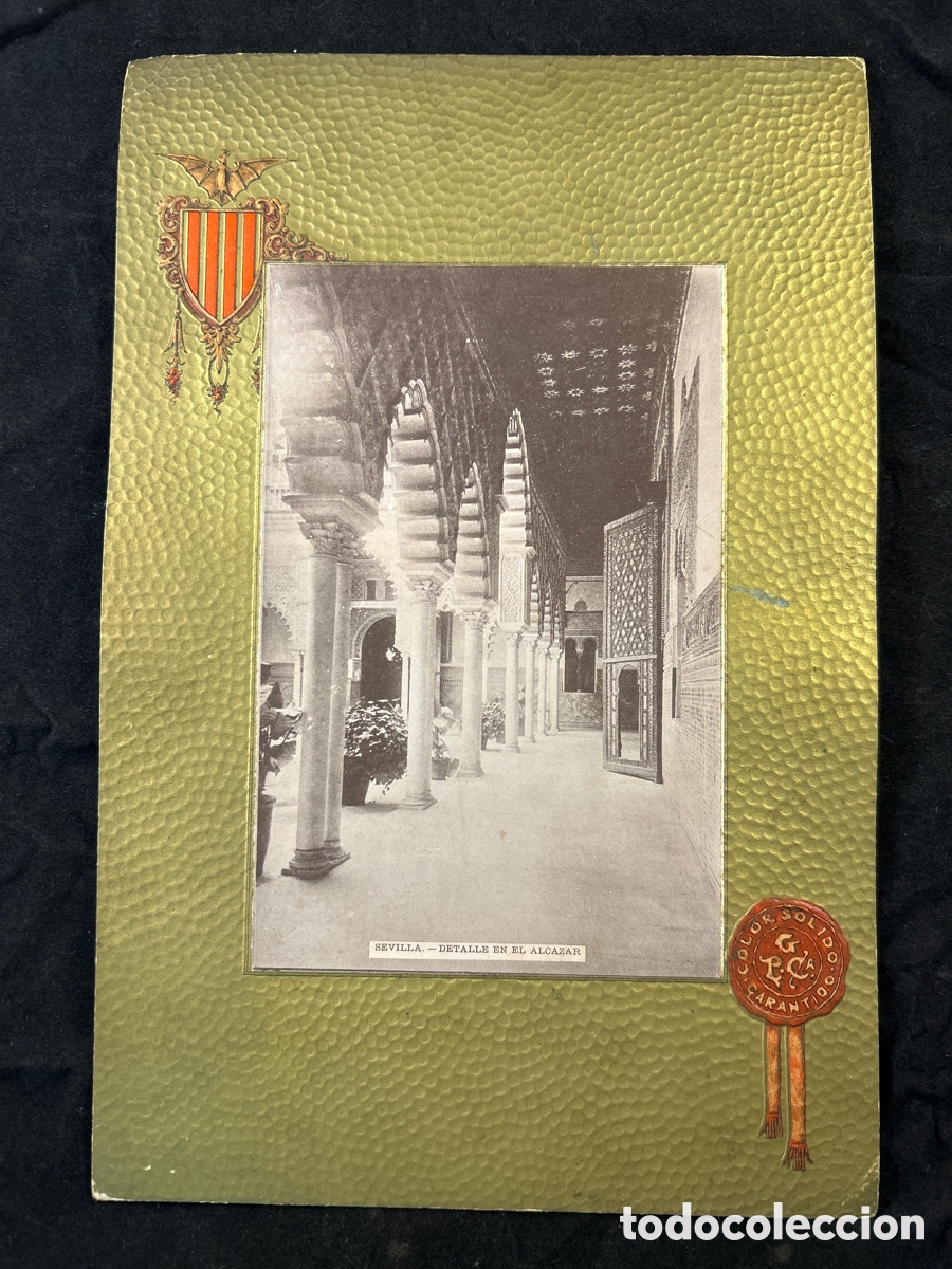Fotograf&iacute;a antigua: SEVILLA. - DETALLE EN EL ALCAZAR