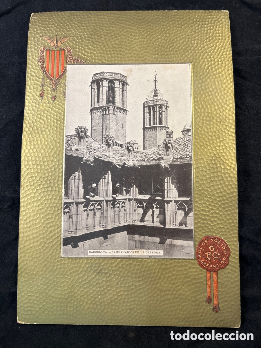Fotograf&iacute;a antigua: BARCELONA. - CAMPANARIOS DE LA CATEDRAL