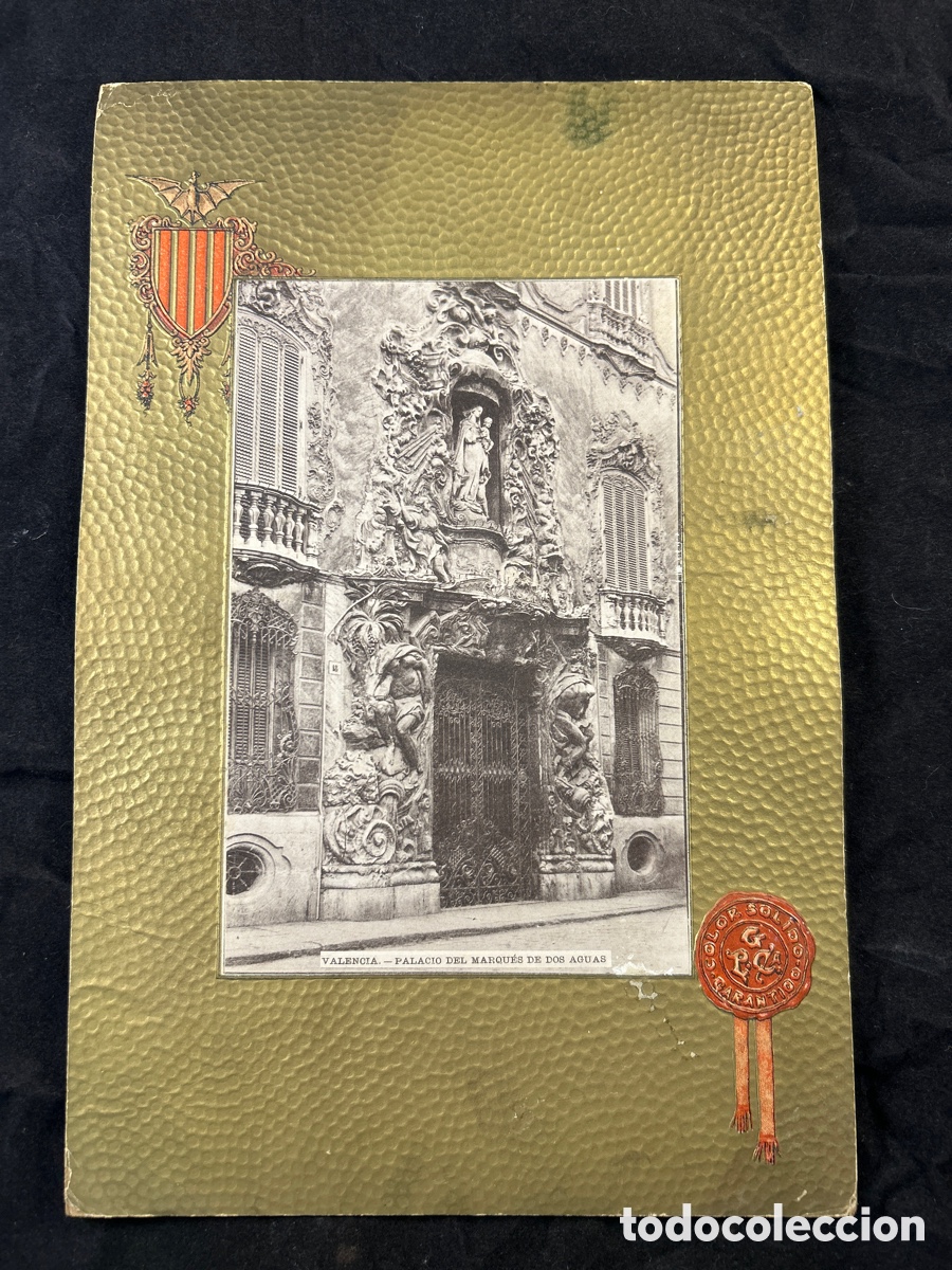 Fotograf&iacute;a antigua: VALENCIA. - PALACIO DEL MARQU&Eacute;S DE DOS AGUAS - Foto 1