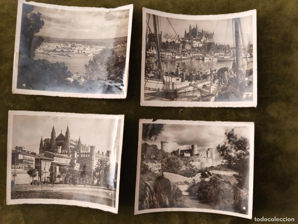 Fotograf&iacute;a antigua: 4 BONITAS FOTOS ARTISTICAS 9 x 7 CM DE PALMA DE MALLORCA - A&Ntilde;OS 40/50