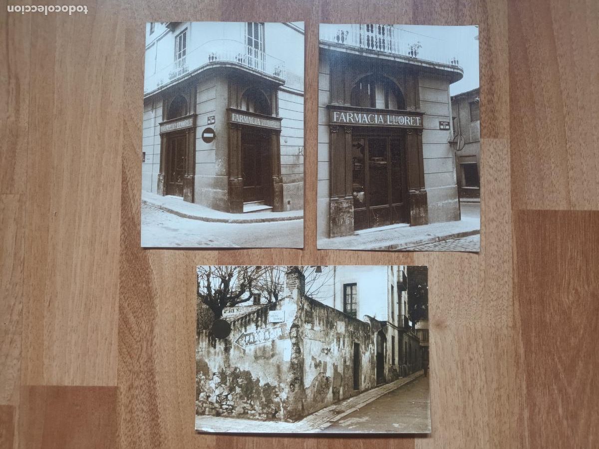 Fotograf&iacute;a antigua: LOTE FOTOGRAF&Iacute;A FARMACIA LLORET PLAZA SARRIA BARCELONA. FOTOGRAFO ESTUDI CAMI.
