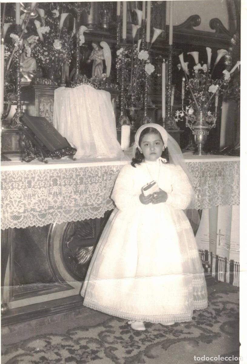 Fotograf&iacute;a antigua: :::: CR04 - FOTOGRAFIA - NI&Ntilde;A DE PRIMERA COMUNION