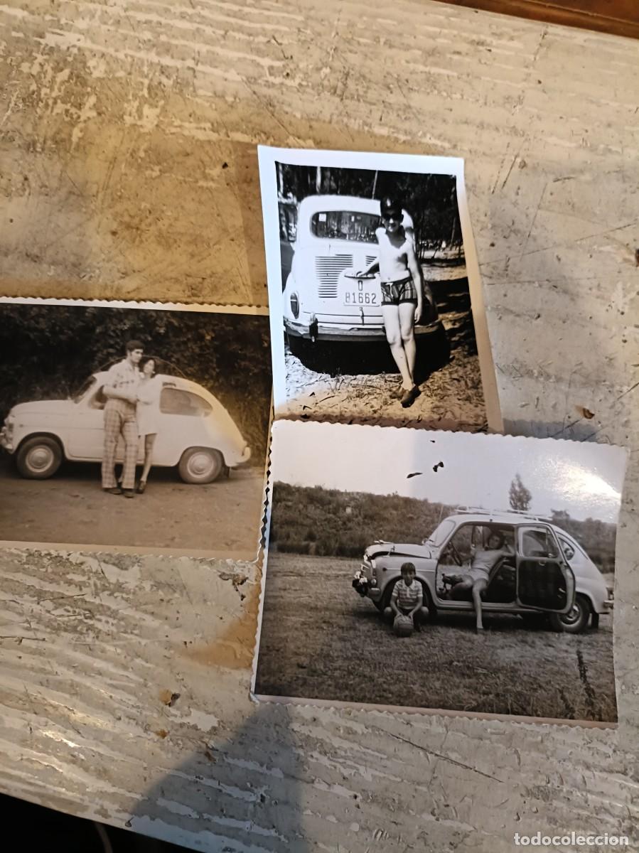 Fotograf&iacute;a antigua: FOTOGRAFIAS SEAT 600 DIFERENTES MATRICULA OVIEDO ASTURIAS