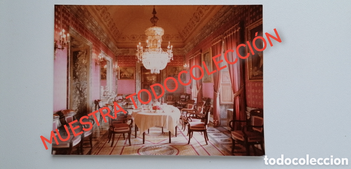 Fotograf&iacute;a antigua: FOTOGRAIA SALON DEL PALACIO DE LOS MARQUESES DE NERVION EN SEVILLA