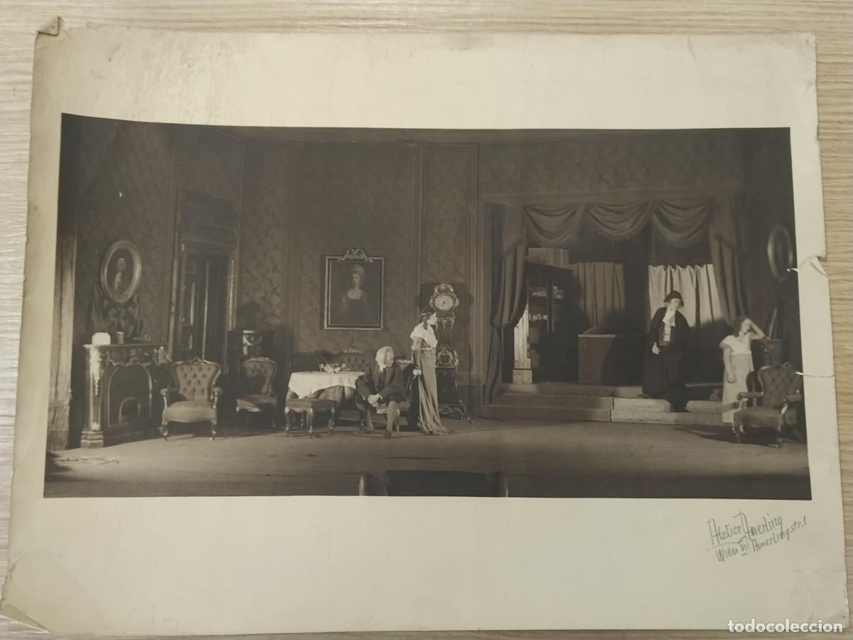 Fotograf&iacute;a antigua: OBRA DE TEATRO - FOTO ATELIER AMERLING , WIEN - FOTOGRAFIA ANTIGUA