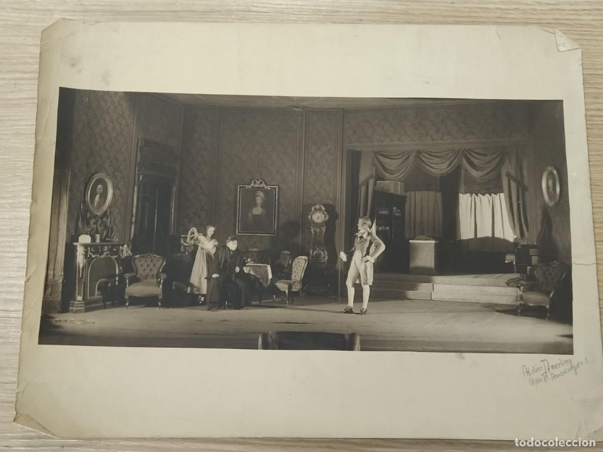 Fotograf&iacute;a antigua: OBRA DE TEATRO - FOTO ATELIER AMERLING , WIEN - FOTOGRAFIA ANTIGUA