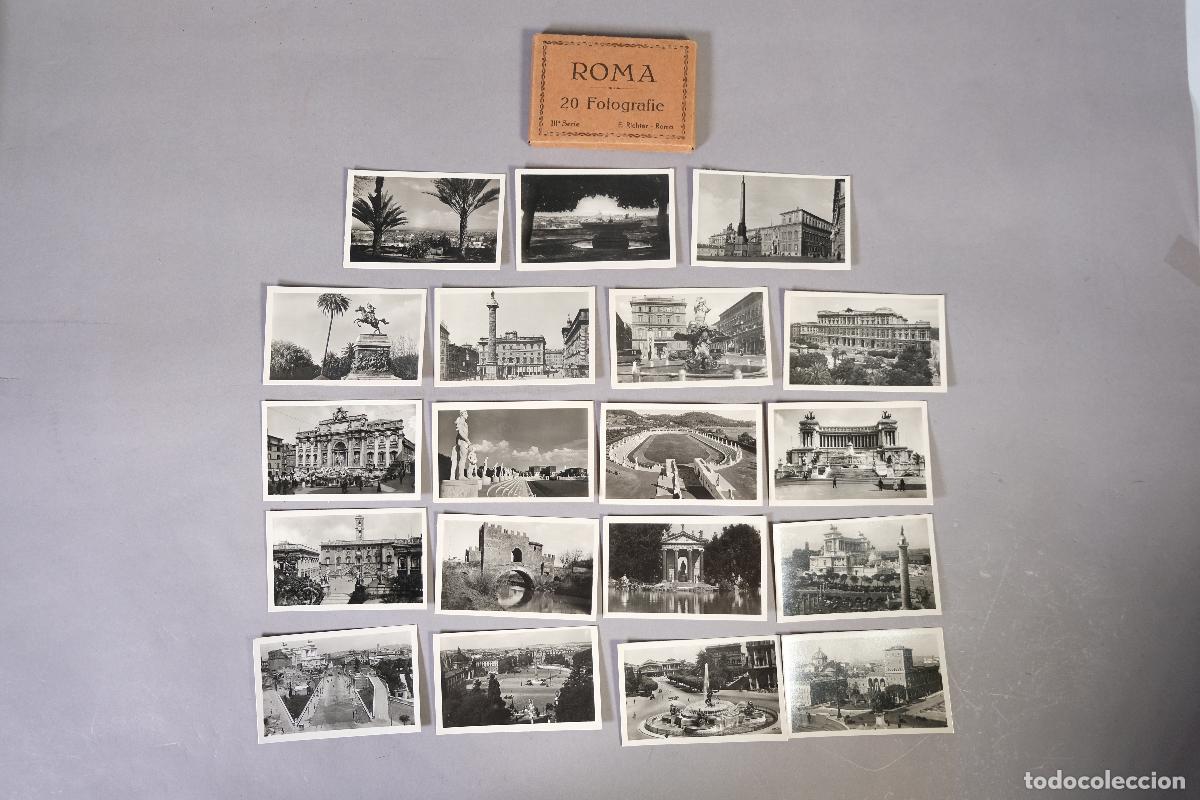 Fotograf&iacute;a antigua: Roma, 20 Fotografie III&ordf; Serie, &Aacute;lbum de fotograf&iacute;as - E. Richter, 1930-1940