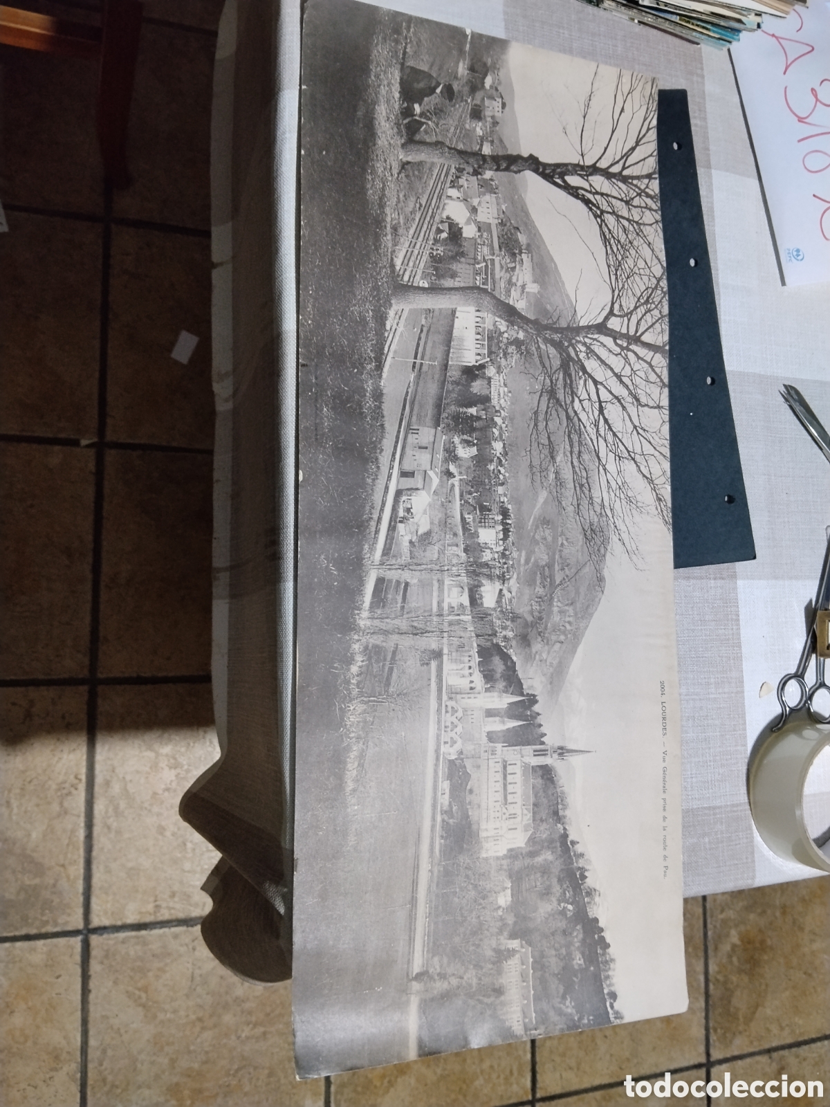 Fotograf&iacute;a antigua: Fotograf&iacute;a antigua Lourdes panor&aacute;mica