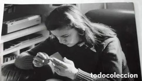 Fotograf&iacute;a antigua: Foto original -18 x 13 cm - Inma de Santis -a&ntilde;os 70 -con algunas dobleces y arrugas peque&ntilde;as
