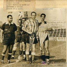 Coleccionismo deportivo: FOTO:ATLETICO DE MADRID 1952,CUBA 